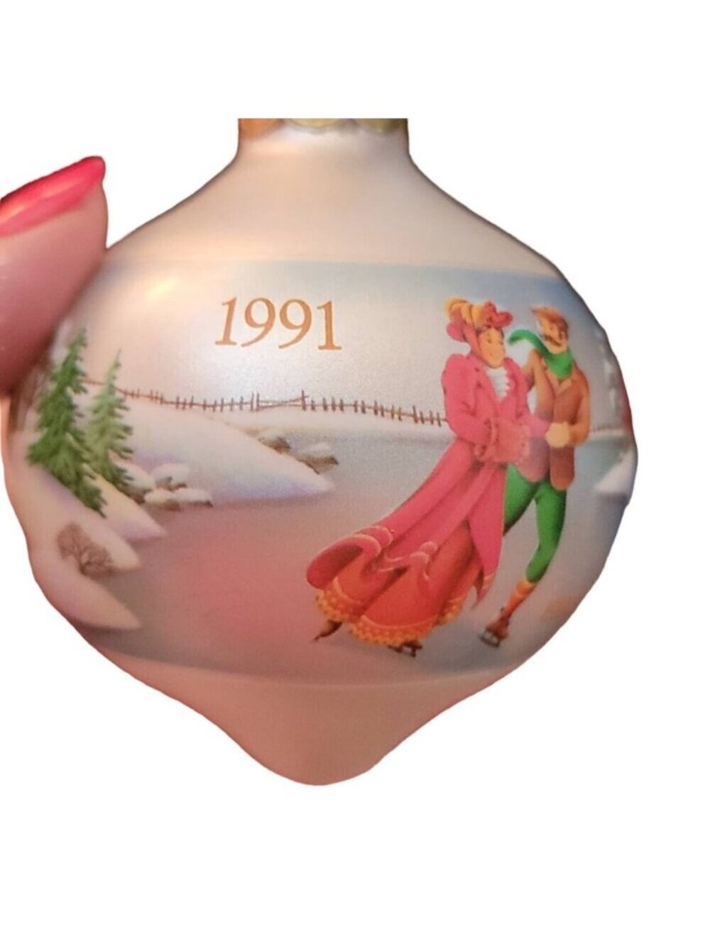 Vintage Hallmark First Christmas 1991 Ornament